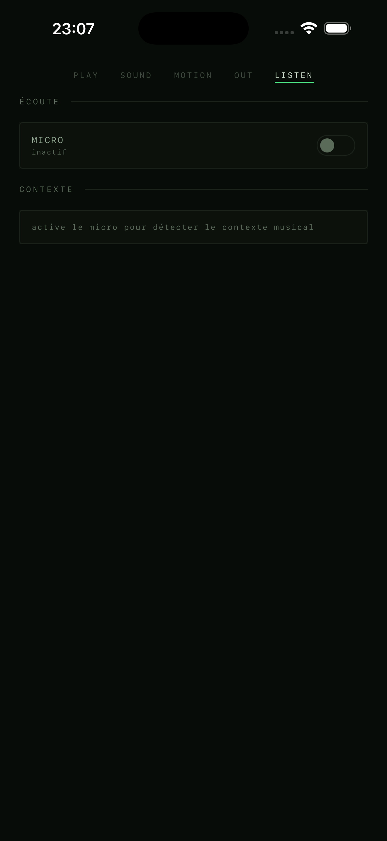 LISTEN
